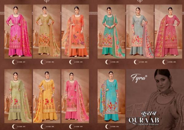 Fyra Quraab Designer Unstich Suits Collection